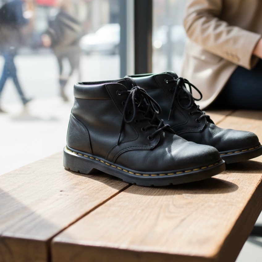 Dr. Martens Unisex-Adult Bonny Leather Chukka Boot Women's 9 Men's 8 Eu 41